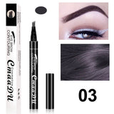 CmaaDu 4 head eyebrow pencil four point eyebrow pencil easy to dry - V.I.P Digital Presence