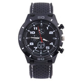 Rubber Fashion Sports Men's Watch Car Line Strap Silicone Student Watch - V.I.P Digital Presence