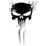 10CMX15CM PUNISHER Skull BLOOD Vinyl Car Decals Stickers Motorcycles Decoration Black/Silver C1-3140 - V.I.P Digital Presence