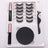 Eight Pairs Of Magnet False Eyelashes With Round Box Mirror Magnetic Iron-Absorbing Stone Eyelashes Magnetic Eyeliner Liquid Eyelashes - V.I.P Digital Presence