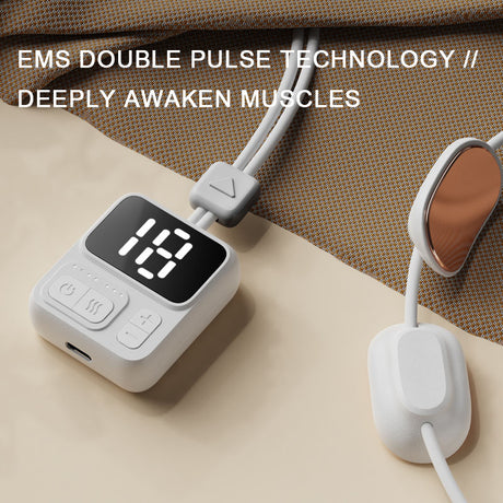 Massager Home Cervical Massager Mini Micro-Current Pulse Hot Compress Portable Pendant Hanging Neck Protector - V.I.P Digital Presence