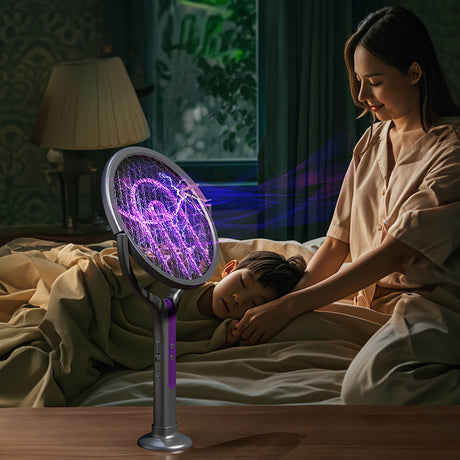 2 - in - 1 Multi Mosquito Killer. Retractable Angle Lamp. USB - Rechargeable. Bat - Repellent - V.I.P Digital Presence