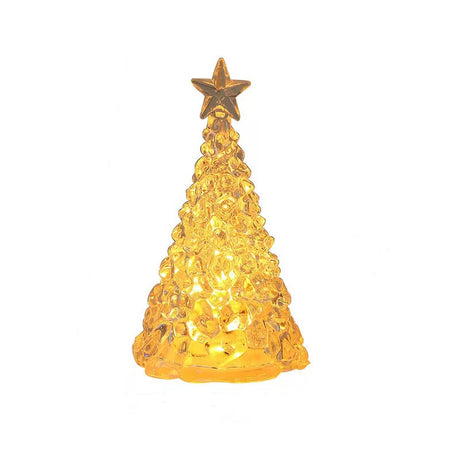 Christmas decoration mini luminous Christmas tree transparent crystal night light cross-border desktop decoration props small gifts - V.I.P Digital Presence