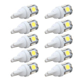 10PCS Led Car DC 12v Lampada Light T10 5050 Super White 194 168 w5w T10 Led Parking Bulb Auto Wedge Clearance Lamp - V.I.P Digital Presence