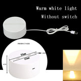 3D Night Light LED Table Light Creative Gift Bedhead Light Small Gift Valentine's Day Children's Day Gift