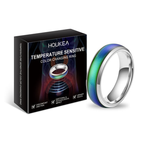 Color Changing Ring Everyday Portable Stylish Elegant Accessory Men's Body Care Ring - V.I.P Digital Presence