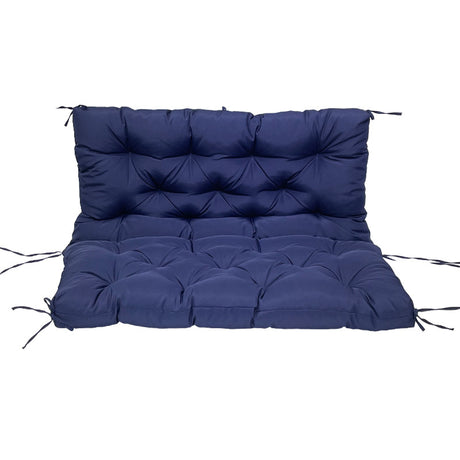 Outdoor 2/3-seater bench/swing cushions: thickened, with backrest, waterproof. - V.I.P Digital Presence