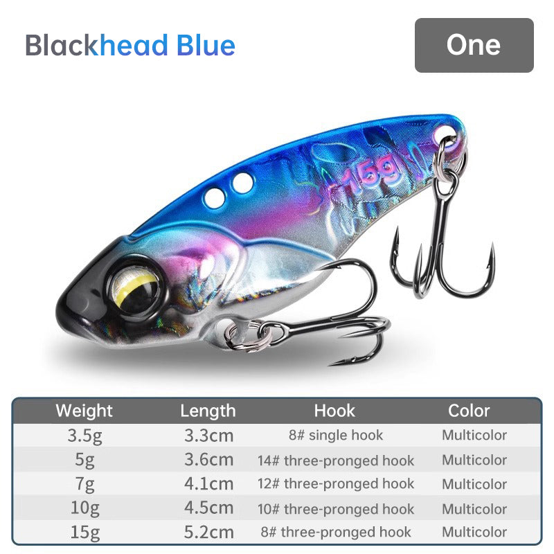 1PCS 3.5g/5g/7g/10g/15g VIB Fishing Lure – Rattlesnake Iron Jig, long-cast hard lure for predatory fish. - V.I.P Digital Presence