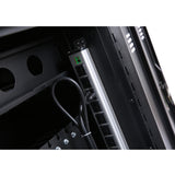 Mobile Charging Cart and Cabinet for Tablets Laptops 30-Device With Combination Lock--Black - V.I.P Digital Presence