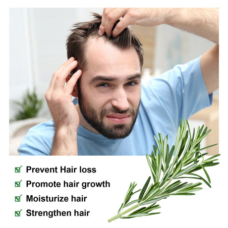 Rosemary Essential Oil, Repair Solid Hair Strong And Moisturizing Hair Roots Thick And Supple Hair Care Essential Oil - V.I.P Digital Presence