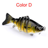 10cm Luya Bait Multi-Section Fish Plastic Hard Bait 15.5g Seven Sections Luya Bionic Bait Section Long Distance Cast Fake Bait Bait - V.I.P Digital Presence
