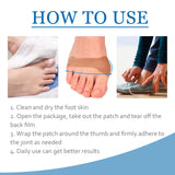 Thumb Toe Correction Patch, Big Toe Valgus Toe Swelling Correction Joint Pain Care Patch