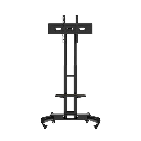 FANCO Universal Rotating TV Stand, suitable for 32-80 inch TVs, adjustable tilt height, maximum VESA 600x400mm (black) - V.I.P Digital Presence