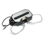 Nose clip presbyopic glasses keychain ultra lightweight carrying elderly glasses wallet glasses reading glasses - V.I.P Digital Presence