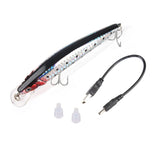 Twitching Fishing Lures Bait Electric Life-like vibrate fishing Lures USB Rechargeable Flashing LED light - V.I.P Digital Presence