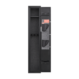 5 gun safes with 3 pistol pockets, quick access biometric adjustable heavy-duty gun rack mounted gun safes - V.I.P Digital Presence