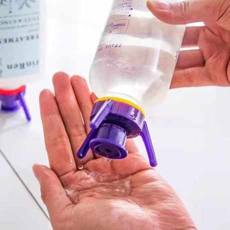 Inverted bottle cap, large, medium, small, and sub size, multifunctional three legged stand, shower gel, shampoo, leak proof bot - V.I.P Digital Presence