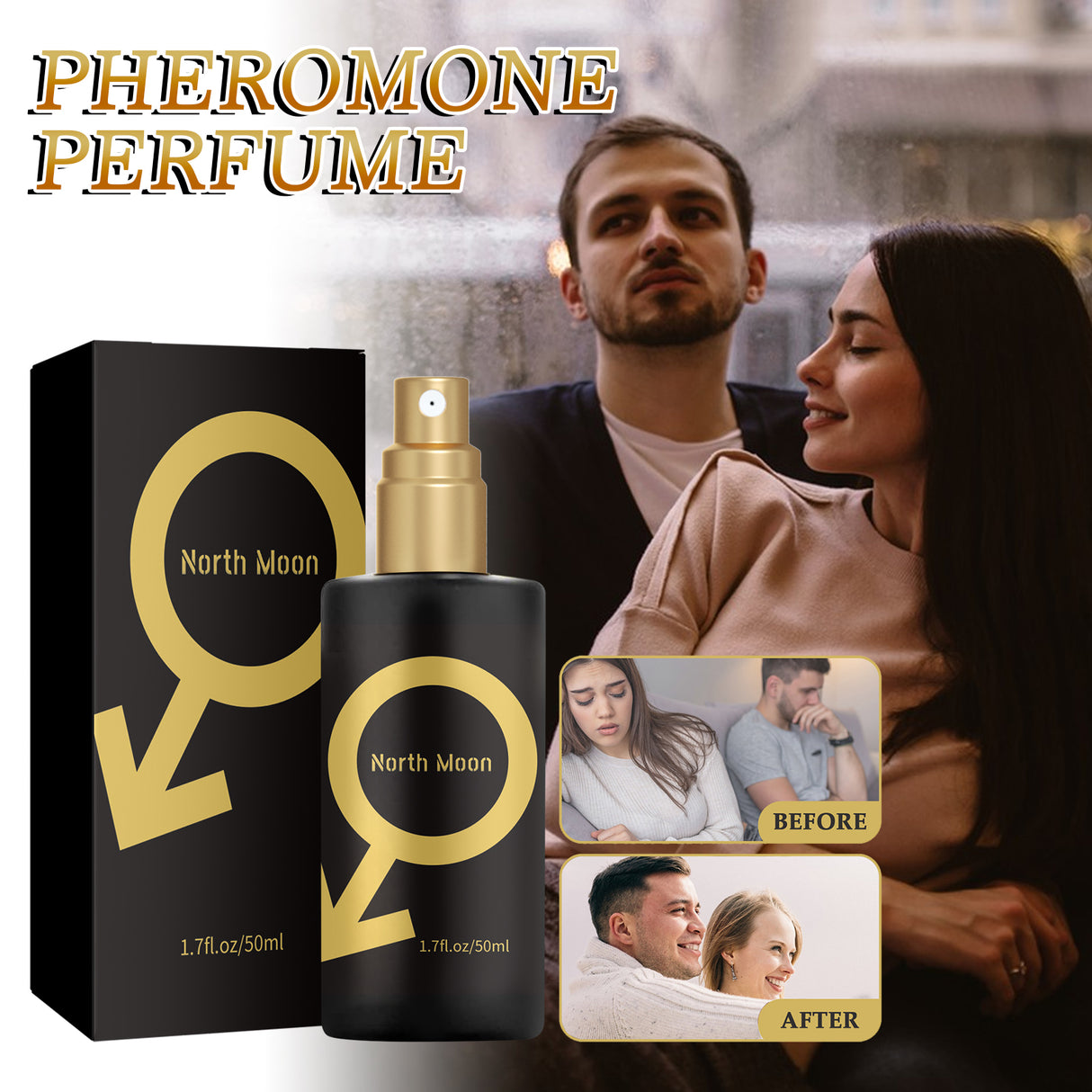 North moon Fragrance, Fresh Stay Fragrance Deodorizing Odor Lasting Niche Light Fragrance Couples Dating Atmosphere Perfume - V.I.P Digital Presence