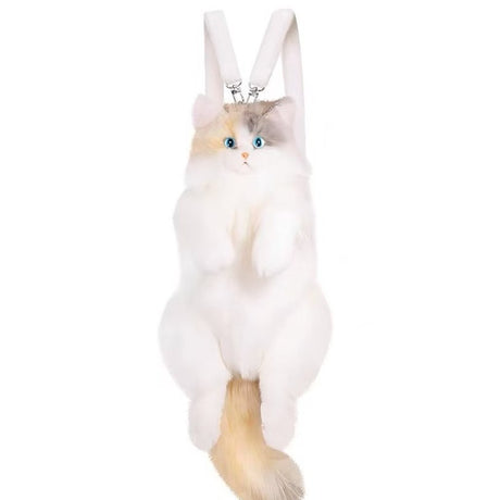 Unique Calico Cat Backpack, Doubles as a Plush Toy and Functional Bag - V.I.P Digital Presence
