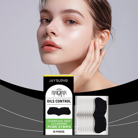 Charcoal Pore-Clearing Nasal Patch Clean Blackhead Acne Pore-Tightening Nasal Patch - V.I.P Digital Presence