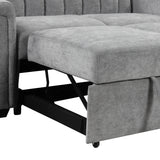 U_STYLE Convertible Soft Cushion Sofa Pull Bed ,for Two People to Sit On - V.I.P Digital Presence