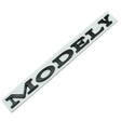 Suitable for Tesla Model 3/Y modified metal rear badge MODELY red letter car badge sticker - V.I.P Digital Presence