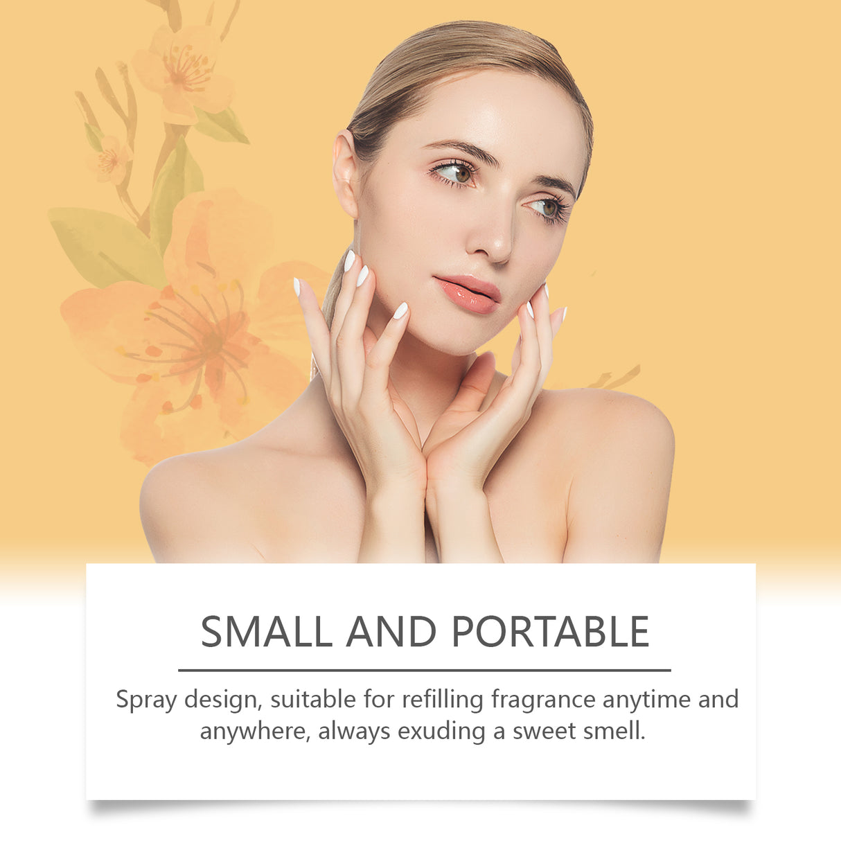 Orange Body Perfume Spray Light Fresh fragrance Keep fragrance portable fruit fragrance spray - V.I.P Digital Presence