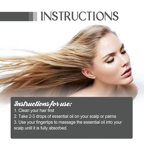 Hair Density Growth Essential Oil, Nourishing Hair Root Repair Perming Dry Damaged Hair Supple Hair Care Essential Oil - V.I.P Digital Presence