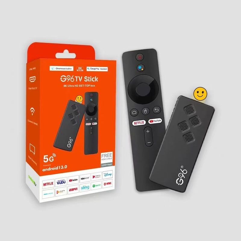 G96 Box 4K HD Dual band Bluetooth Voice WiFi TV Network Set Top Box Q2tvbox - V.I.P Digital Presence
