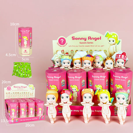 Party Angel Cheek Blind Box Car Ornament Mobile phone Decoration Handmade Anime Doll Finished End Box - V.I.P Digital Presence