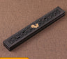 Wooden thread incense box, black sandalwood inlaid with boxwood, sleeping incense burner, incense burner, household indoor agarw - V.I.P Digital Presence