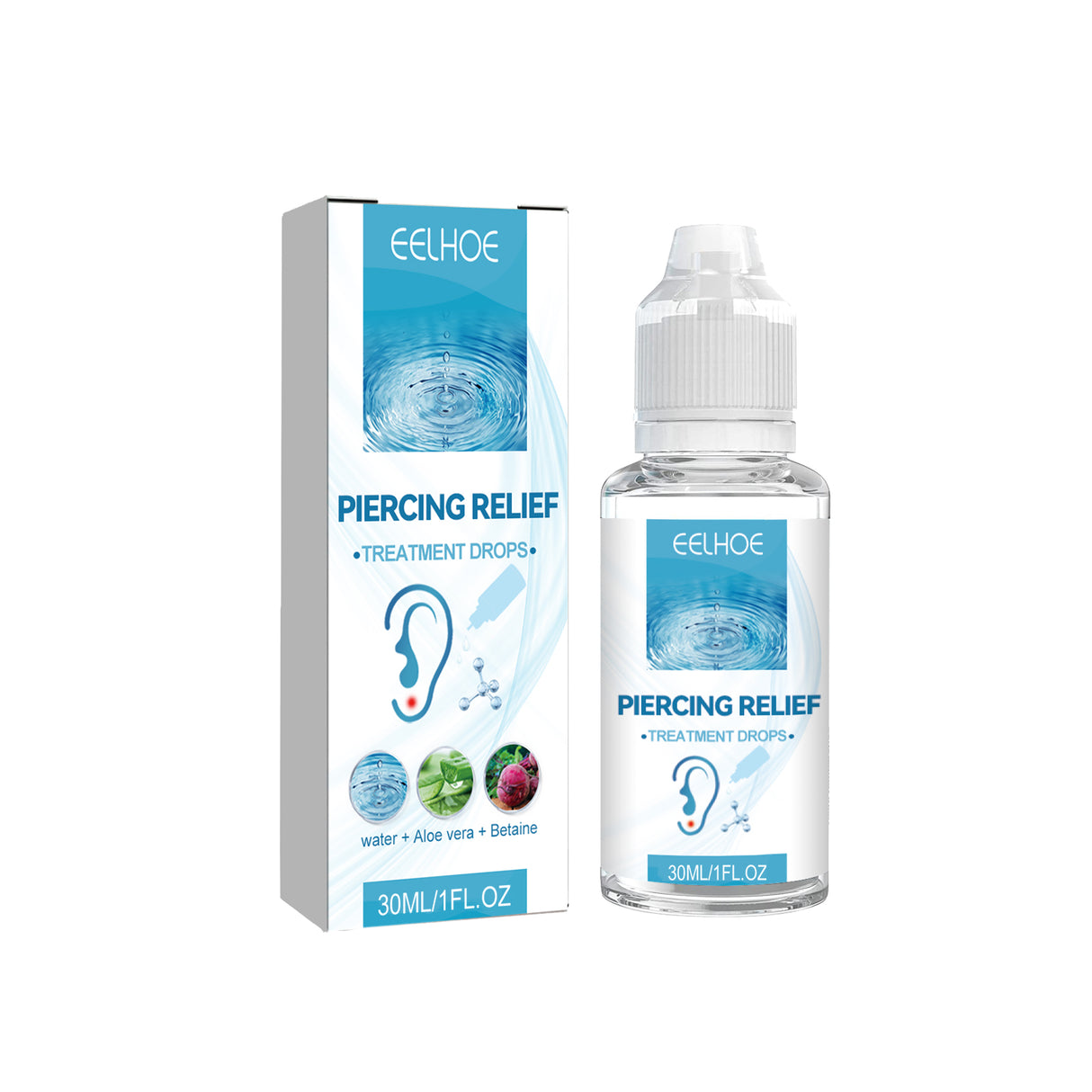 Piercing Repair Drops For Ear Piercing Care Gently Relieves Piercing Lumps And Moisturizes Skin