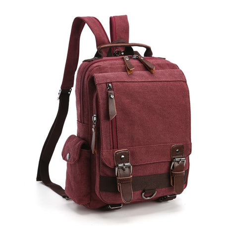 Canvas Backpack Men Travel Back Pack Multifunctional Shoulder Bag for Women Laptop Rucksack School Bags Female Daypack - V.I.P Digital Presence