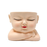 Creative Baby Flower Pot Decoration Potting Landscape Courtyard Garden Face Flower Pot - V.I.P Digital Presence