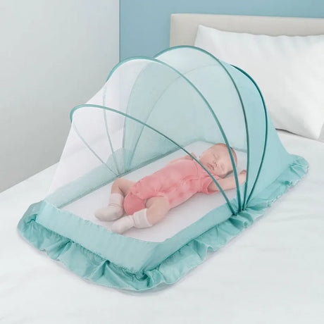 Crib Mosquito Net Encrypted Children Yurt Free Installation Portable Foldable Cribs Tent Cradle Bed Sleeping Pad москитная сетка - V.I.P Digital Presence