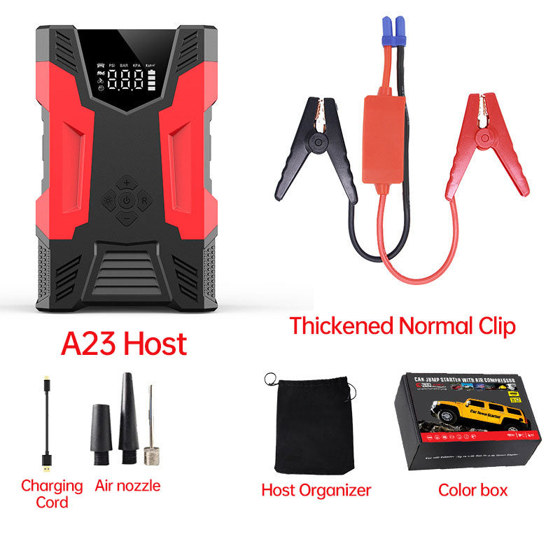 12V Lithium  Booster Jump Starter and Air Compressor - V.I.P Digital Presence