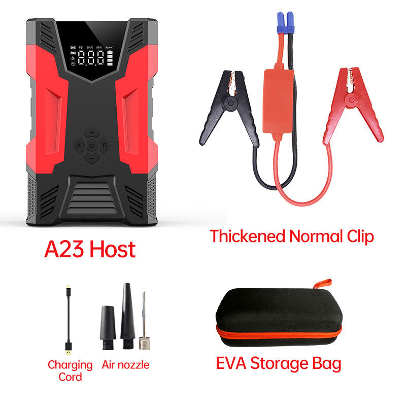 12V Lithium  Booster Jump Starter and Air Compressor - V.I.P Digital Presence