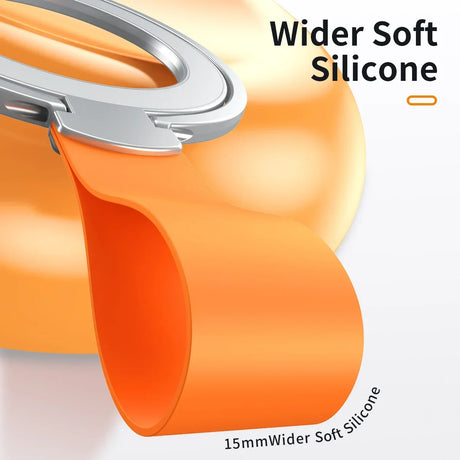 Magnetic Cell Phone Ring Holder for MagSafe Magnet Stand with Strap for IPhone 13 14 15 Samsung Mac Safe Removable Grip Bracket - V.I.P Digital Presence