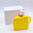Madou Cute Pink Cartoon Chef Star Mug Cabbie Chef Hat Star Ceramic Cup Cartoon Navy Hat Star Coffee Mug With Lid Ceramic Mugs - V.I.P Digital Presence