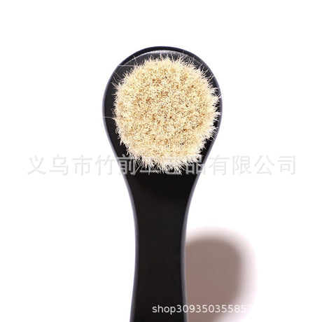 Baby hair comb round head beech wood baby bath brush children's bath brush - V.I.P Digital Presence