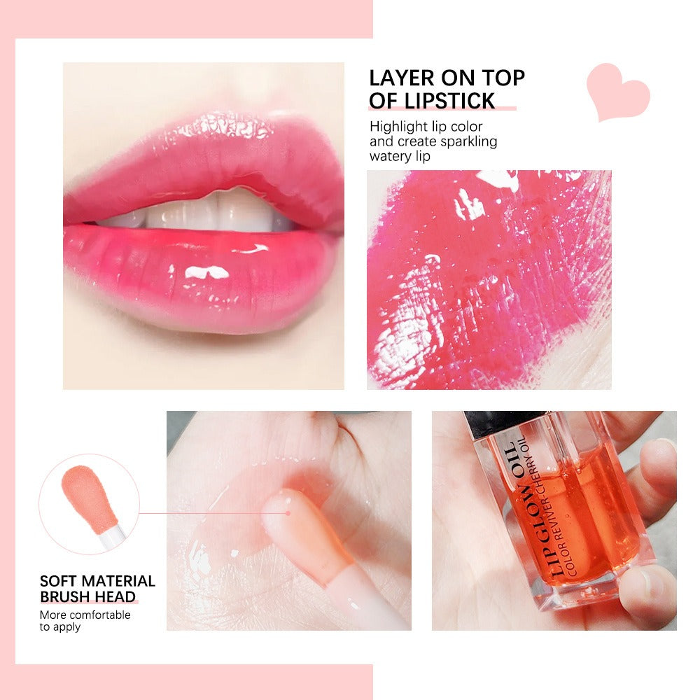 Ibcccndc Lip Oil Lip Balm Moisturizing Lip Glaze Transparent Toot Lip Nectar Lip Oil - V.I.P Digital Presence