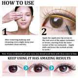 Slimming And Lengthening Mascara Without Trace, Natural Mascara Moisturizing Mascara Black Curl Eyelashes And Eyebrows - V.I.P Digital Presence