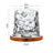 Hand drawn rotating glass cups multiple multi-purpose whiskey glasses rotating glass cups - V.I.P Digital Presence