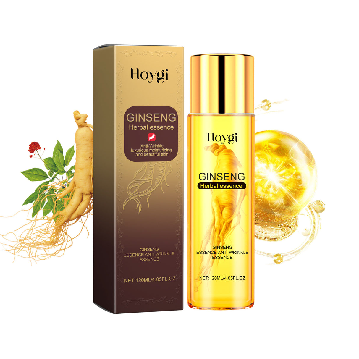 Ginseng Essence Anti Wrinkle Essence, Repairing Facial Fine Lines Improve Dark Heavy Moist Tight Anti-Wrinkle Cream - V.I.P Digital Presence