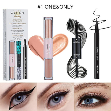 O'CHAI NMascara, long, thick, curling eyeliner, ultra-fine waterproof, non-smudge liquid eyeshadow - V.I.P Digital Presence