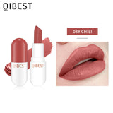 QIBEST Mini Capsule Lipstick Velvet Matte Lipstick Long Lasting Waterproof Pill Lipstick - V.I.P Digital Presence