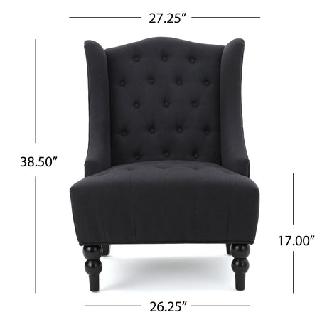 TODDMAN HI-BACK CLUB CHAIR - V.I.P Digital Presence