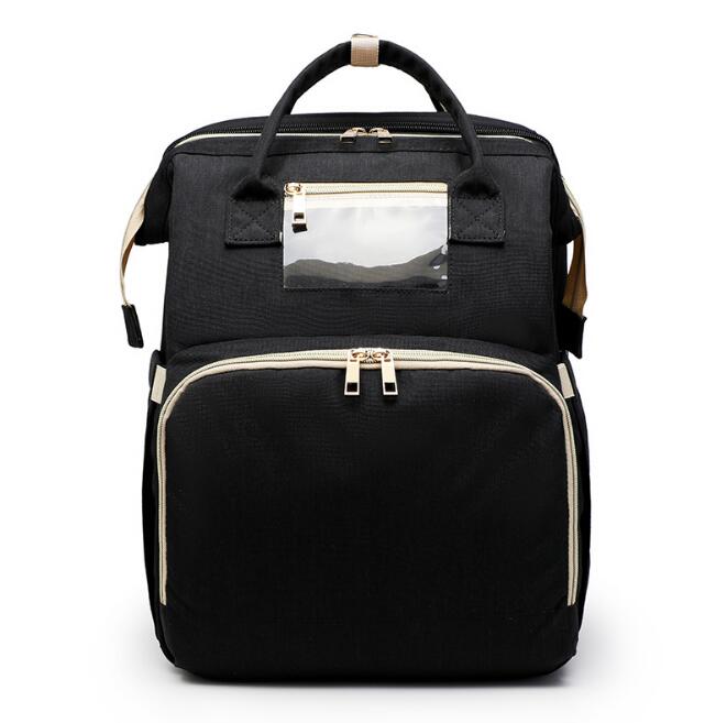 2in1 Multifunctional Baby folding bed  Travel Portable Large Capacity Shoulder Mommy Folding Crib Bags - V.I.P Digital Presence