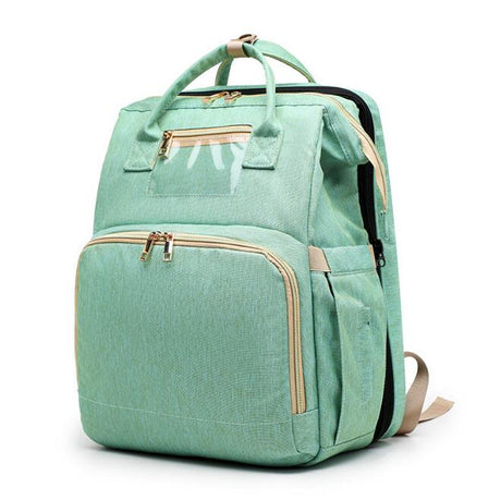 2in1 Multifunctional Baby folding bed  Travel Portable Large Capacity Shoulder Mommy Folding Crib Bags - V.I.P Digital Presence