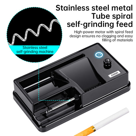 New 3-in-1 Auto Cigarette Rolling Machine – Electric, Smart Sensing, 6.5/8mm Tubes. - V.I.P Digital Presence